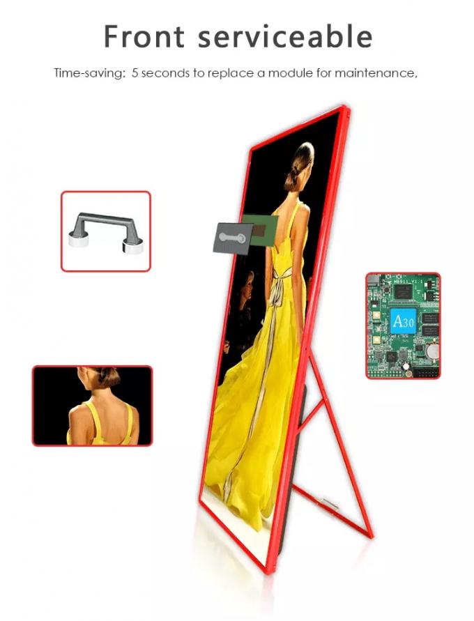 Slimme Digitale LEIDENE van de Affichespiegel Vertoning, de reclame Geleide Volledige Kleur van de Vertoningsraad P2.5