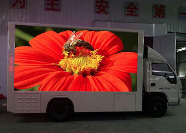 Van de commerciële LEIDENE Digitaal Aanplakbord 5mm de Kleur Grayscale Vrachtwagenvertoning van de Pixelhoogte 14bit leverancier