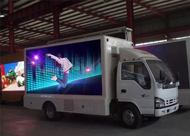 Het digitale Aanplakbord Openlucht Mobiele LEIDENE Scherm, Vrachtwagen Opgezette LEIDENE Vertonings Constante Aandrijving leverancier