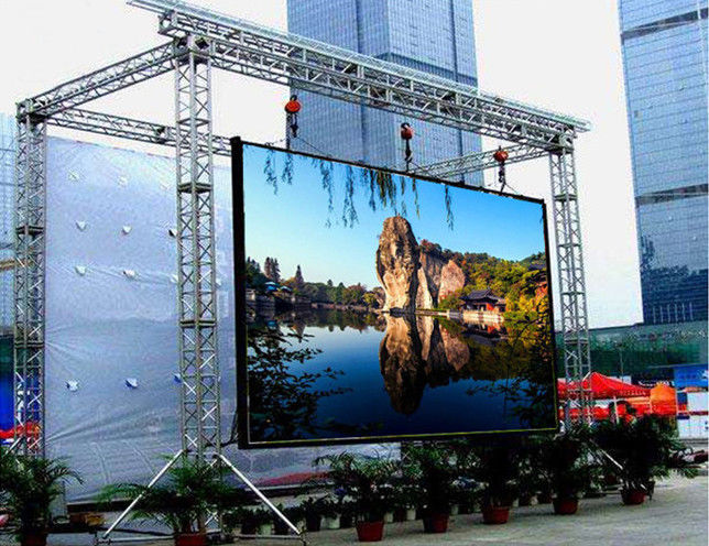 China Openlucht de Huur LEIDENE van de Epistarspaander Vertoning 5.95mm Pixelhoogte SMD1921 100000 Urenlevensduur fabriek